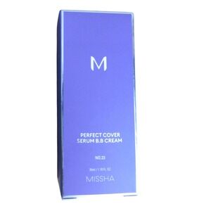 Missha M Perfect Cover Serum BB Cream No 23 Natural Beige 35ml K-Beauty New‎